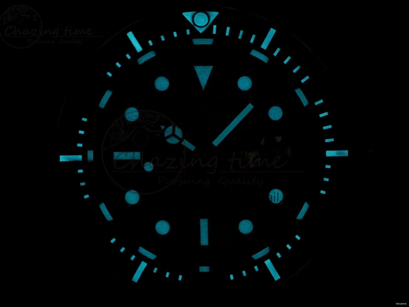 on Graffiti Nylon Best Black Carbon Strap A2824 DIWF Dweller Sea 43mm Edition Dial 0415